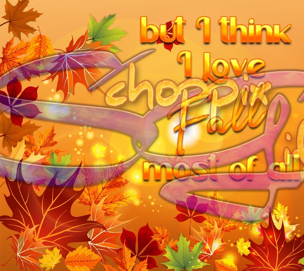 Fall Most of All Autumn 20oz Skinny Tumbler - Stainless Steel