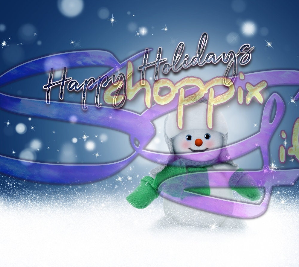 Cute Christmas Happy Holidays Snowman 20oz Skinny Tumbler - Stainless Steel