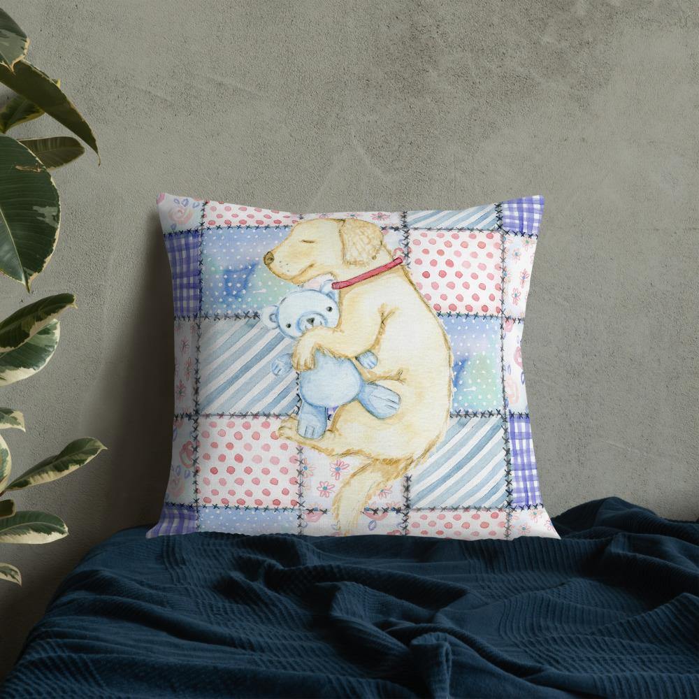 Napping Puppy Throw Pillow - Schoppix Gifts