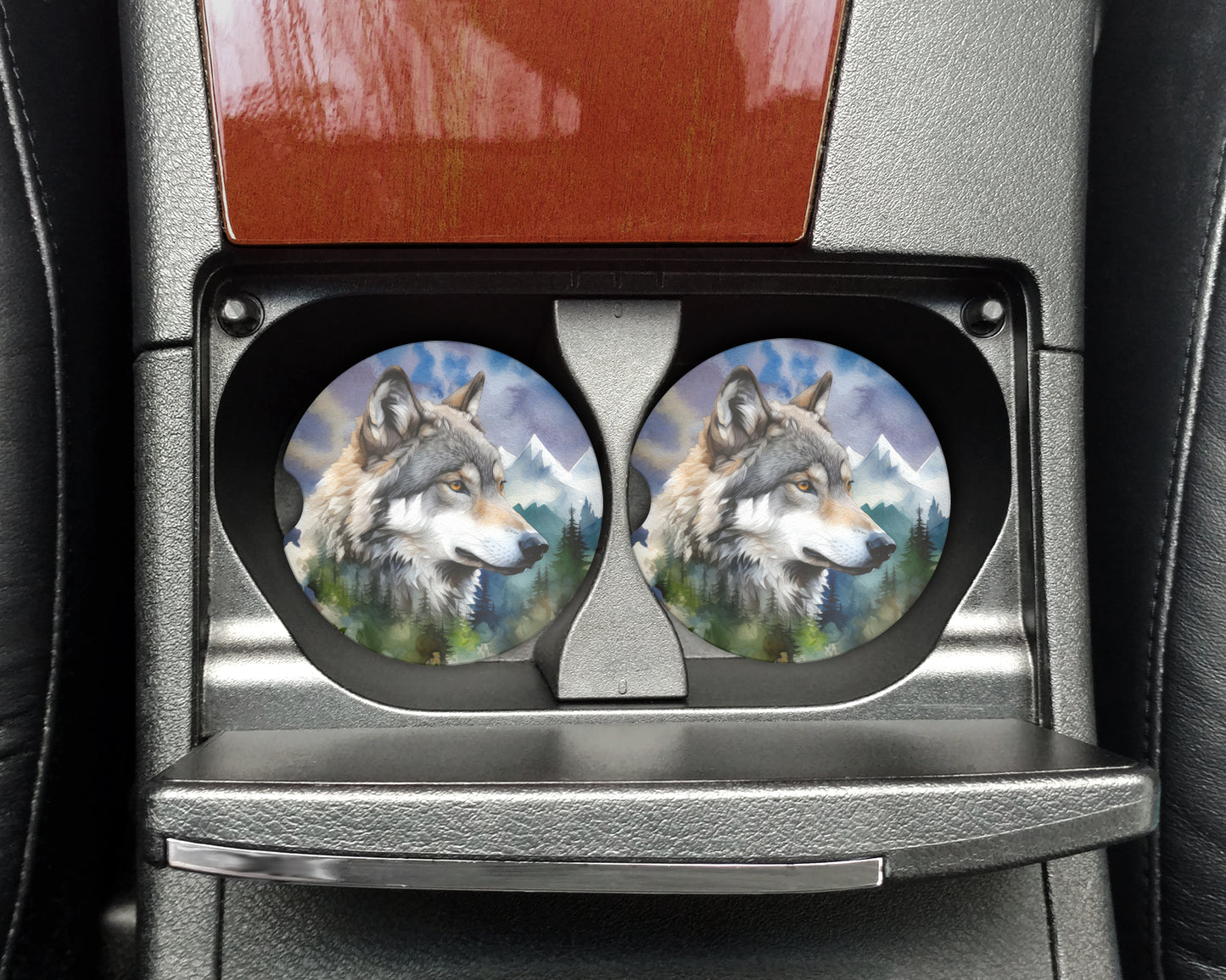 Art Car Coasters - Matching Pair - Set of 2