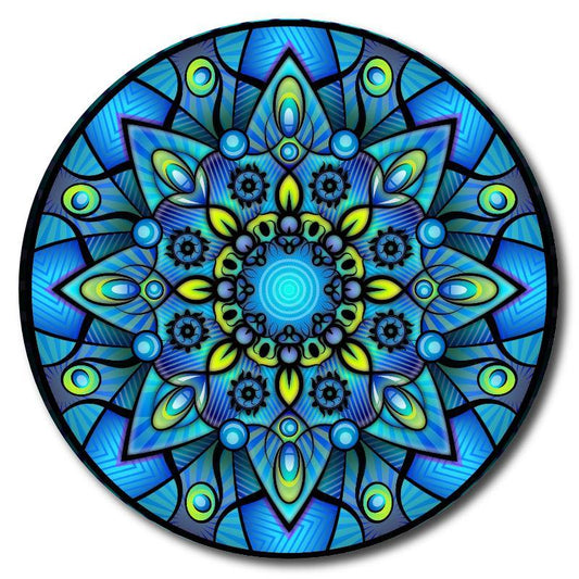 8 Point Star Mandala Drink Coasters - Schoppix Gifts