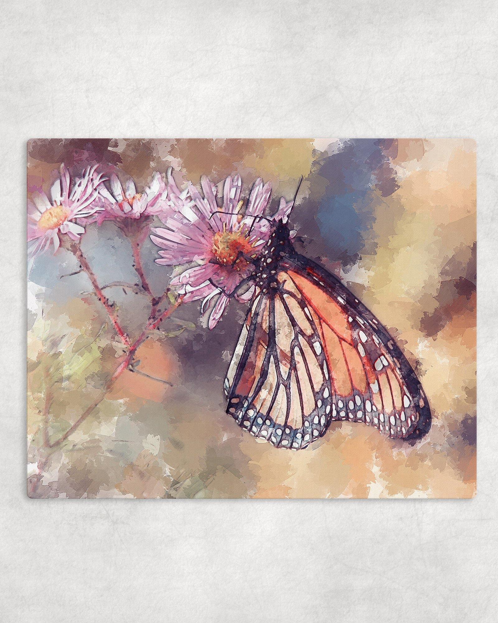 Monarch Butterfly Metal Photo Panel - 8x10 - Schoppix Gifts