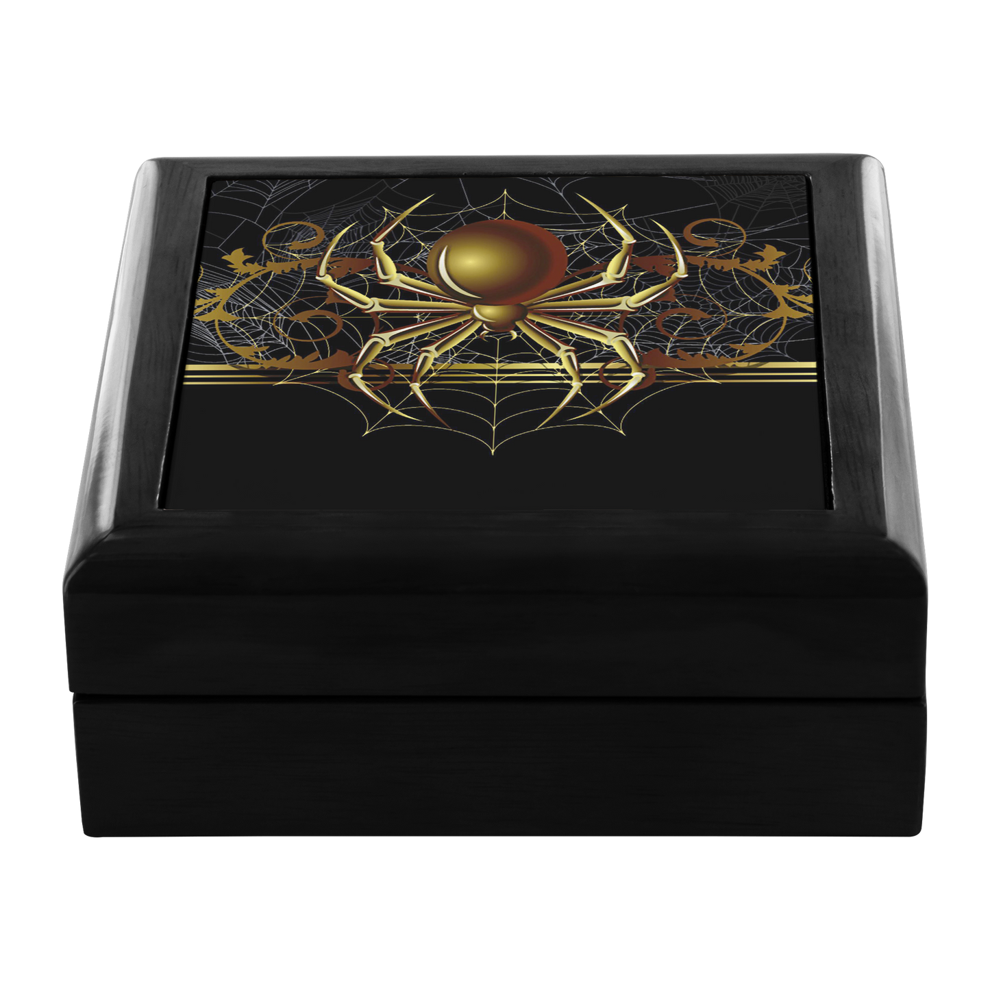 Gold Spider Jewelry Box - Schoppix Gifts