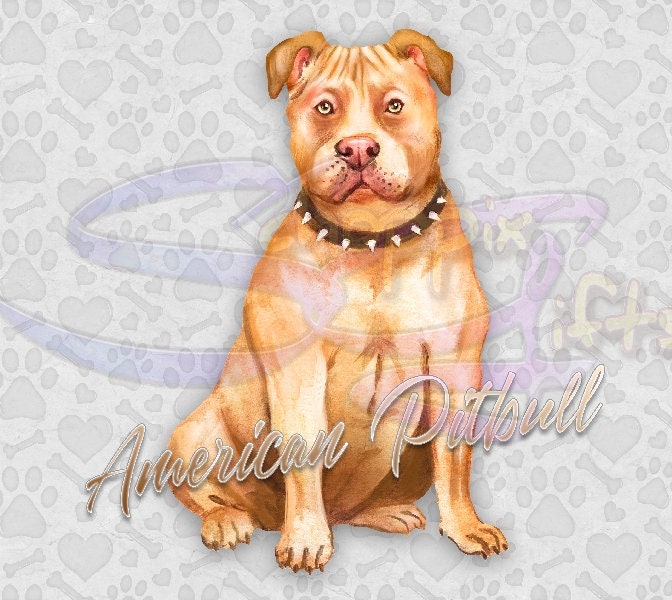 American Pitbull Terrier Art 20oz Skinny Tumbler - Stainless Steel - 3 Design Choices Available
