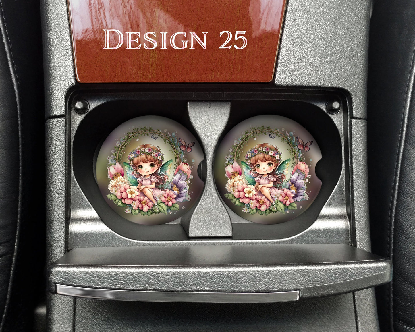 Beautiful Watercolor Fairies  - Matching Pair - Set of 2 -Batch 3- Nine Designs Available
