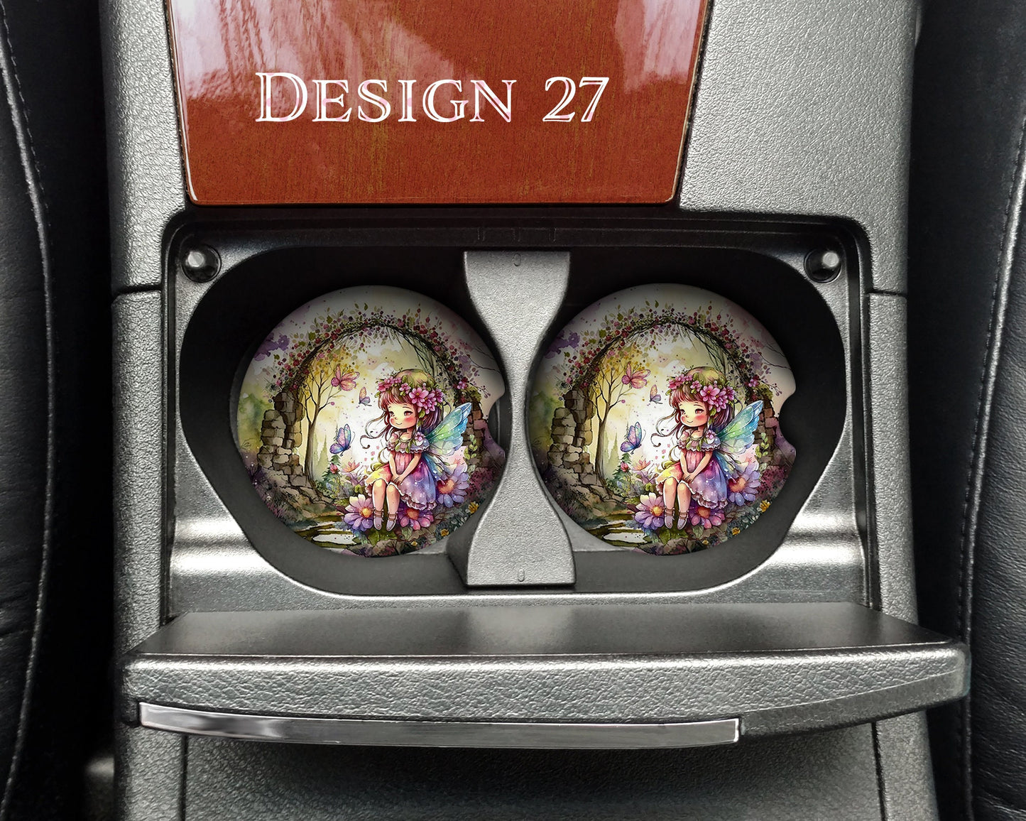 Beautiful Watercolor Fairies  - Matching Pair - Set of 2 -Batch 3- Nine Designs Available