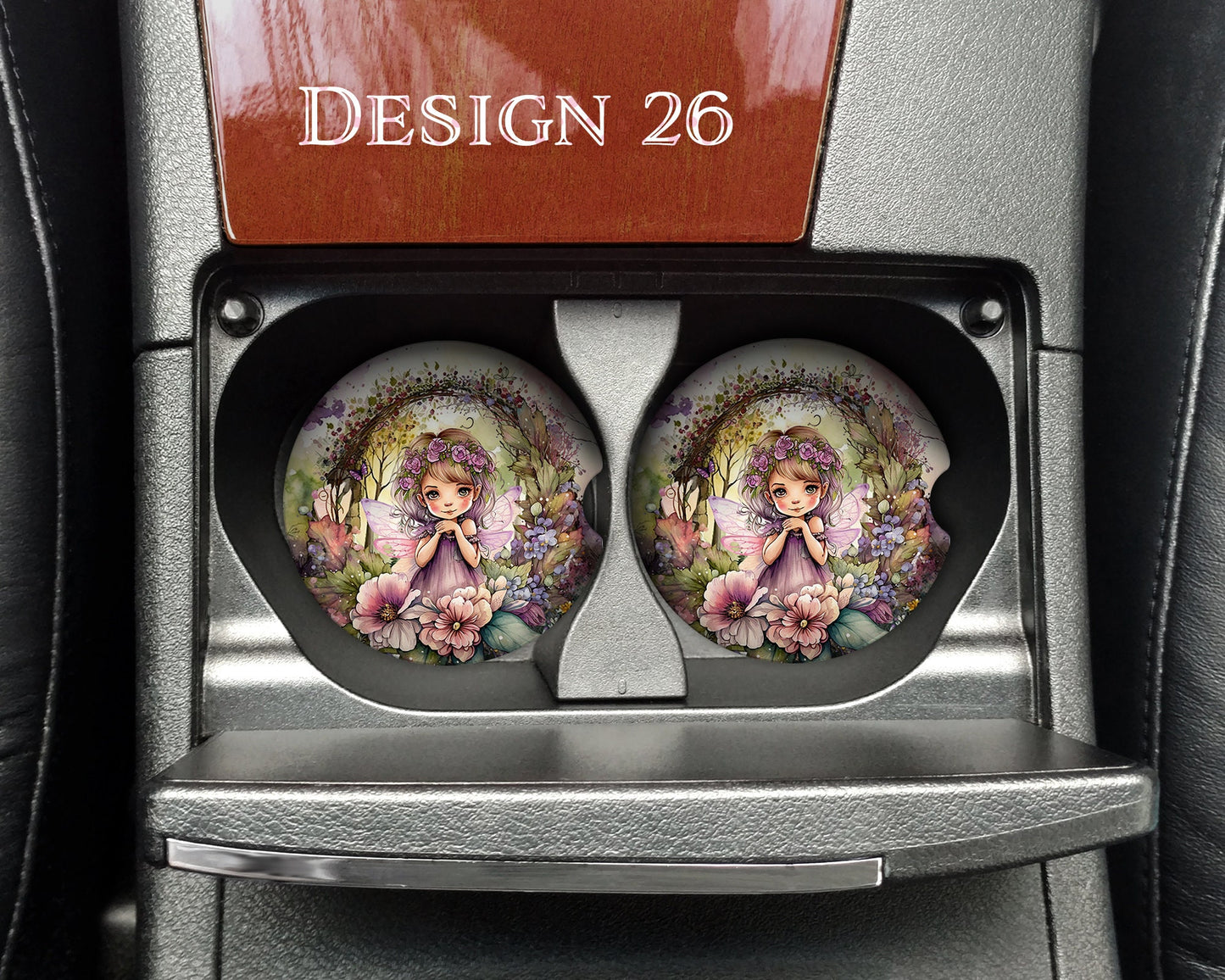 Beautiful Watercolor Fairies  - Matching Pair - Set of 2 -Batch 3- Nine Designs Available