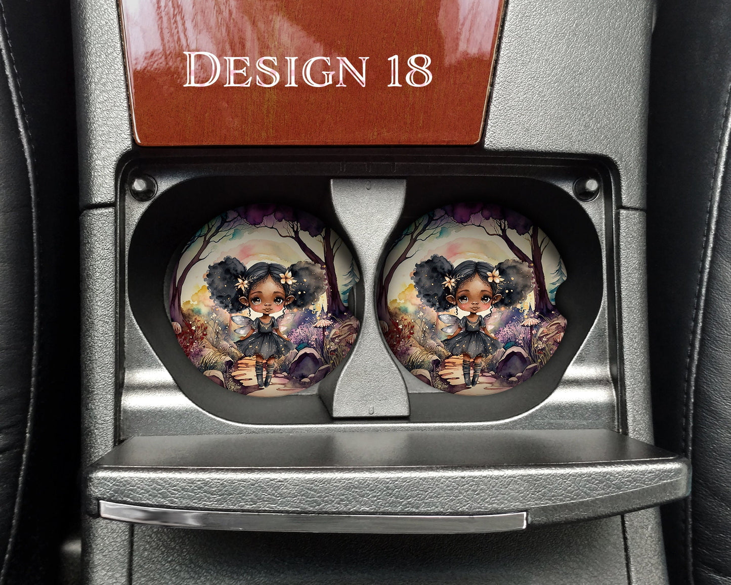 Beautiful Watercolor Fairies  - Matching Pair - Set of 2 -Batch 2- Nine Designs Available
