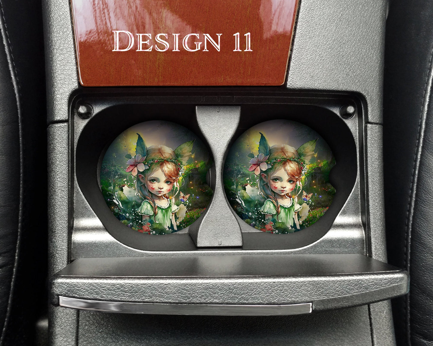 Beautiful Watercolor Fairies  - Matching Pair - Set of 2 -Batch 2- Nine Designs Available
