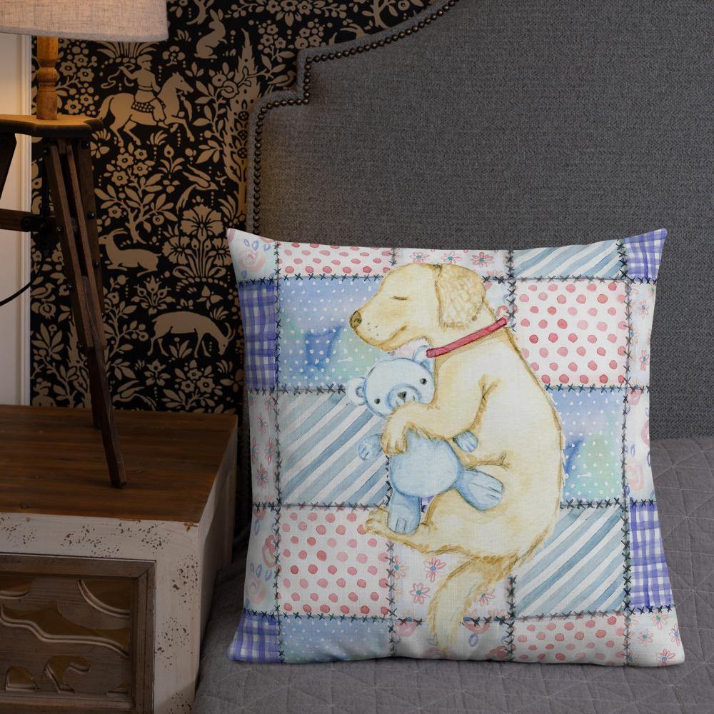 Napping Puppy Throw Pillow - Schoppix Gifts