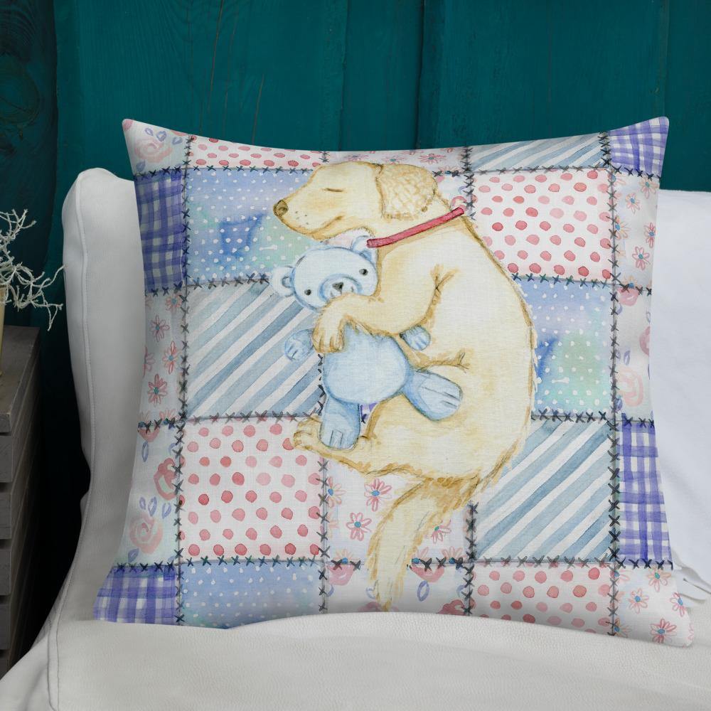 Napping Puppy Throw Pillow - Schoppix Gifts