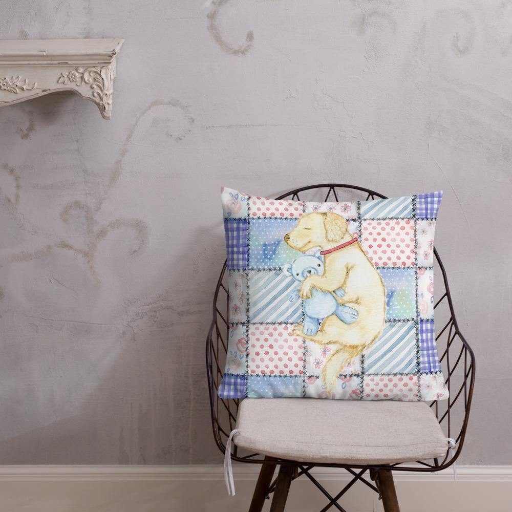 Napping Puppy Throw Pillow - Schoppix Gifts