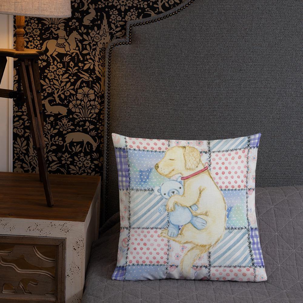 Napping Puppy Throw Pillow - Schoppix Gifts