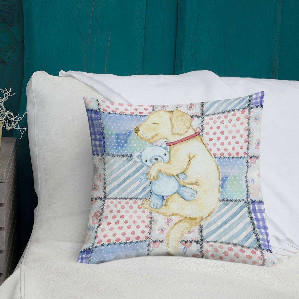 Napping Puppy Throw Pillow - Schoppix Gifts