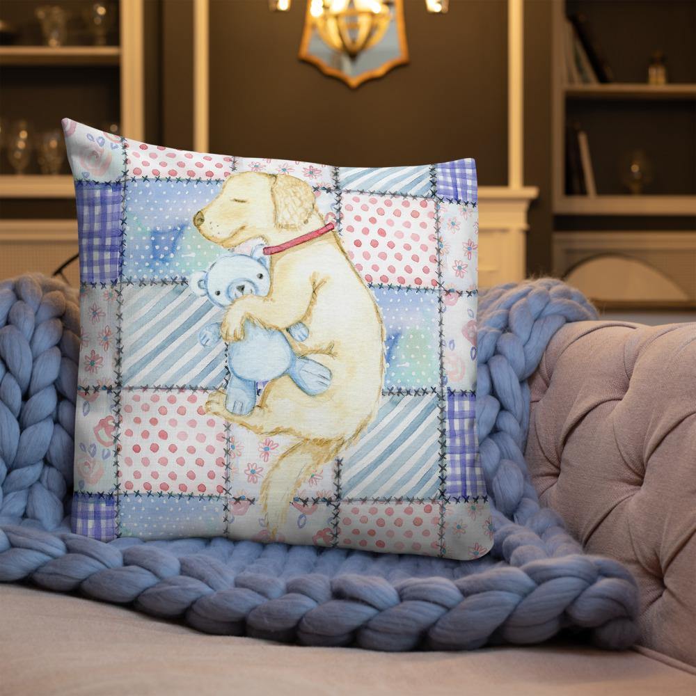 Napping Puppy Throw Pillow - Schoppix Gifts
