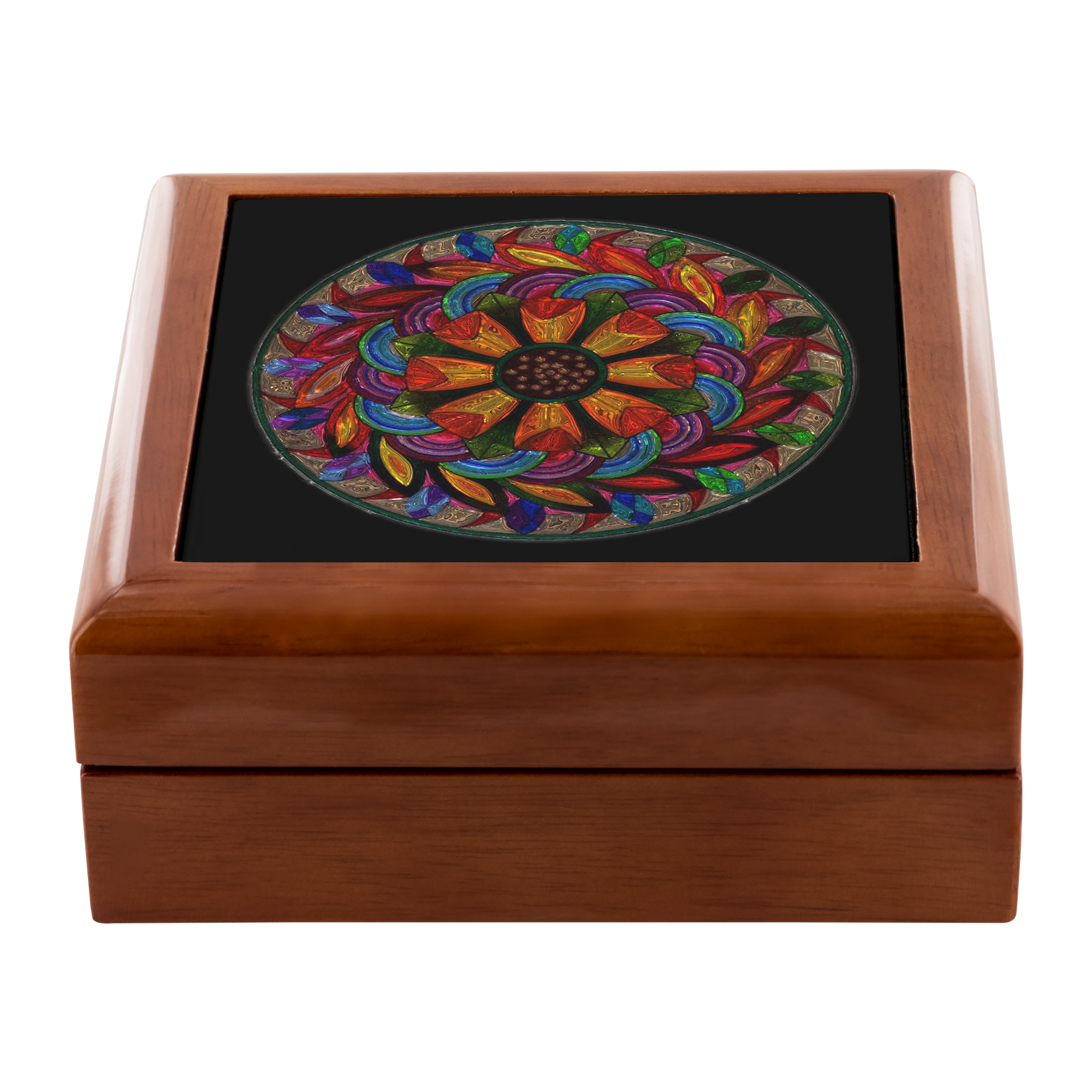 Rainbow Foil Mandala - Schoppix Gifts