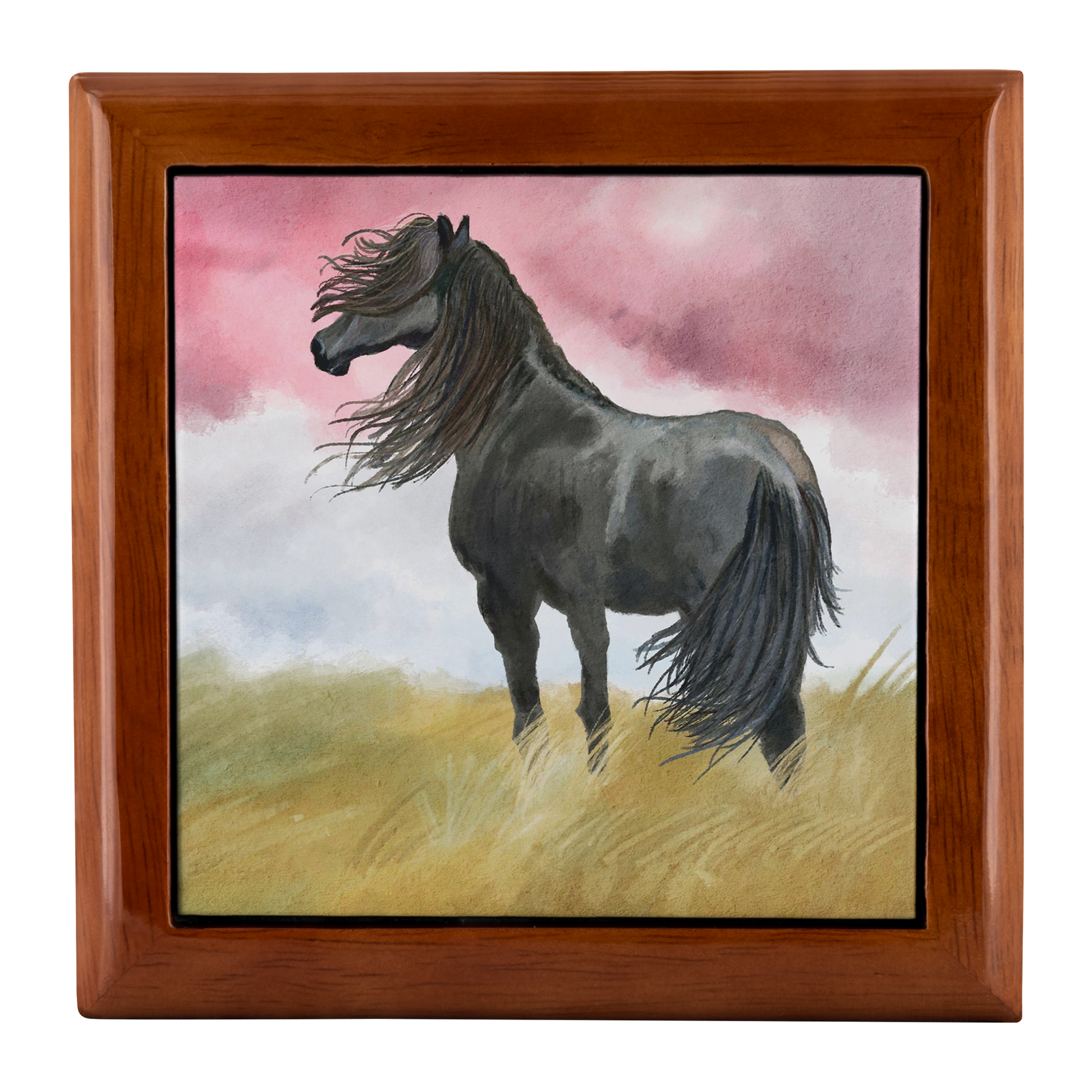 Black Horse Art Jewelry Box - Schoppix Gifts